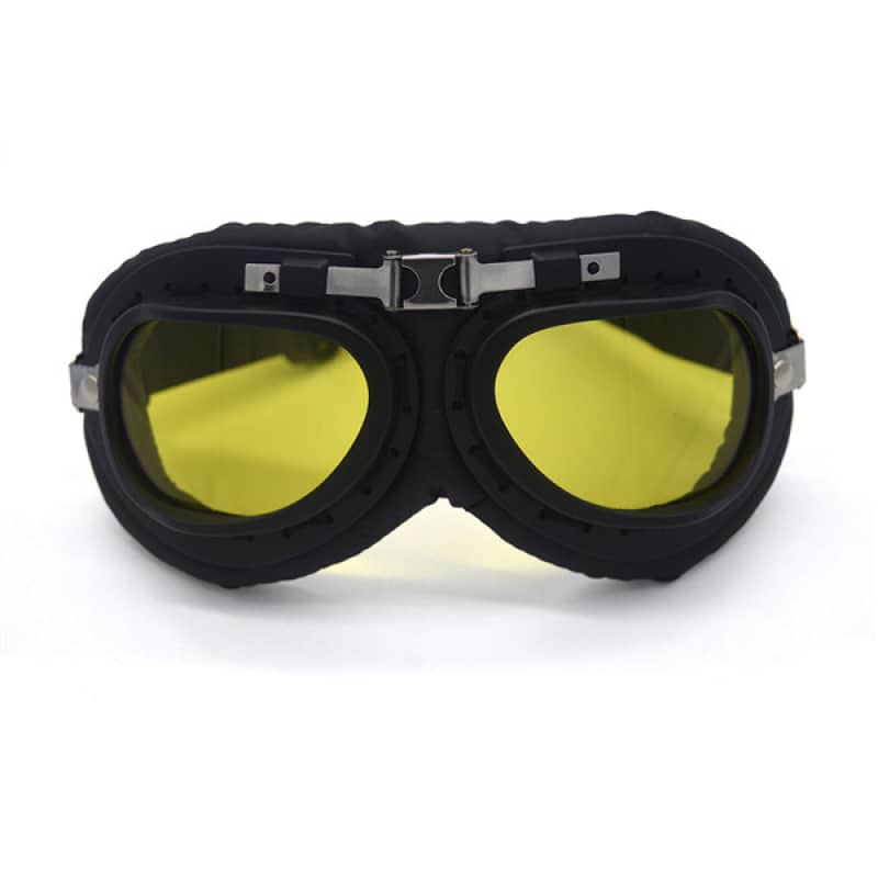 Motorcycle Goggles Dark Tint UV Protection Riding Eyewear
