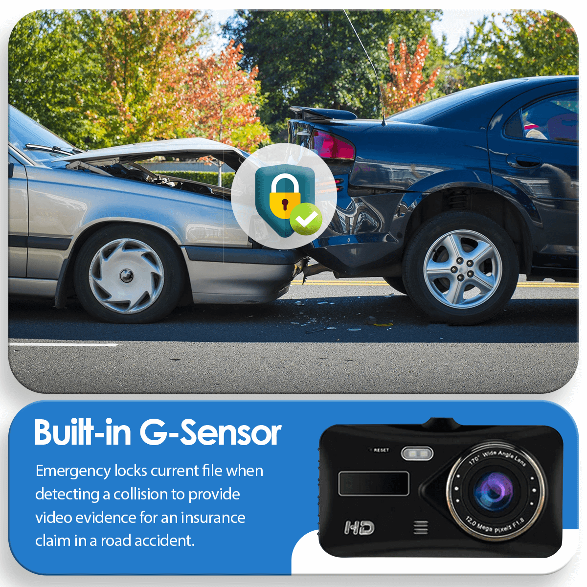 Dash Cam Pro Front and Rear Best Seller