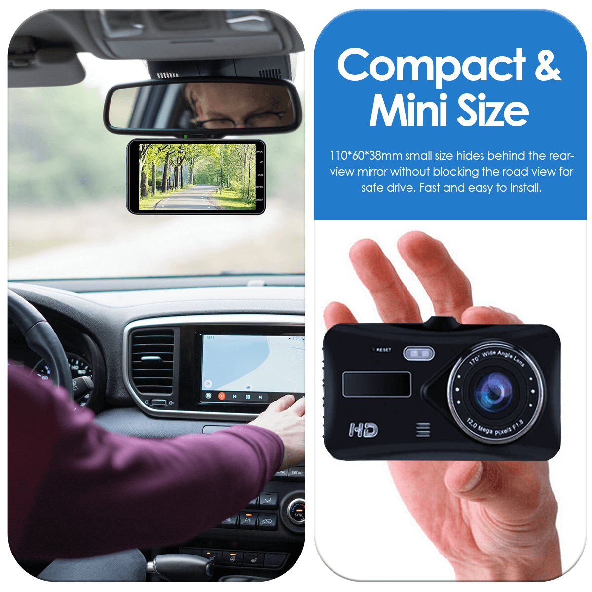 Dash Cam Pro Front and Rear Best Seller