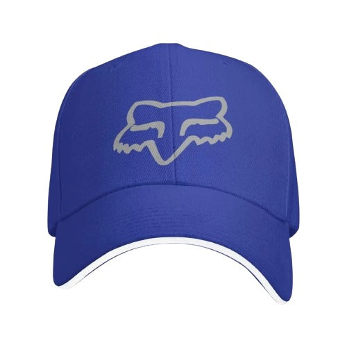 Fox Motorcycle Cap for Men and Women Motorbike Hat Unisex