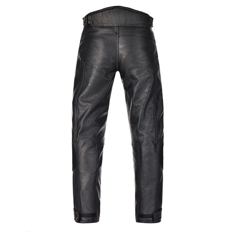 Womens Motorcycle Leather Pants Riding Biker Trousers
