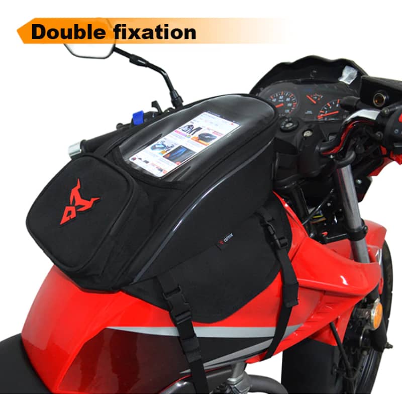 3 in 1 Motorcycle Tank Bag Multifunctional Detachable Storage Case