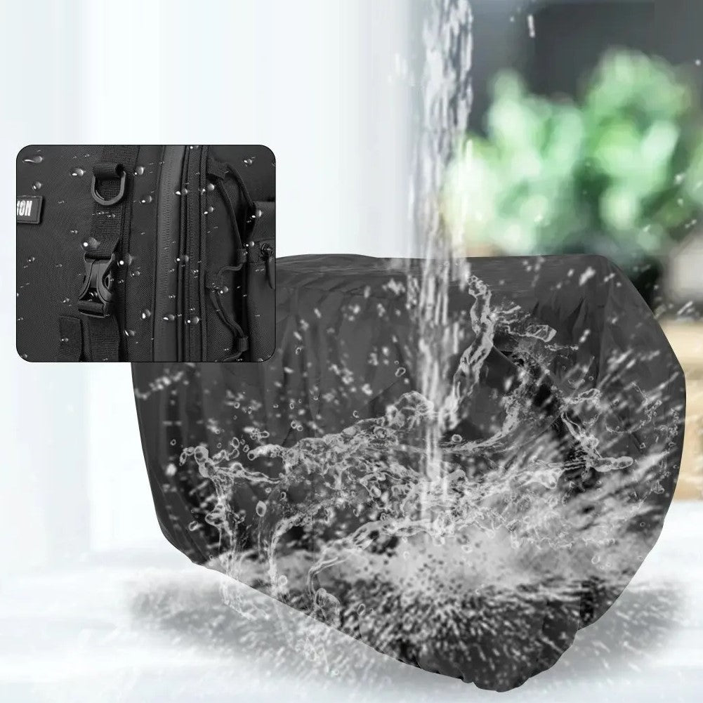 Waterproof Motorcycle Seat Bag 30-50L Large Capacity Luggage Saddlepack