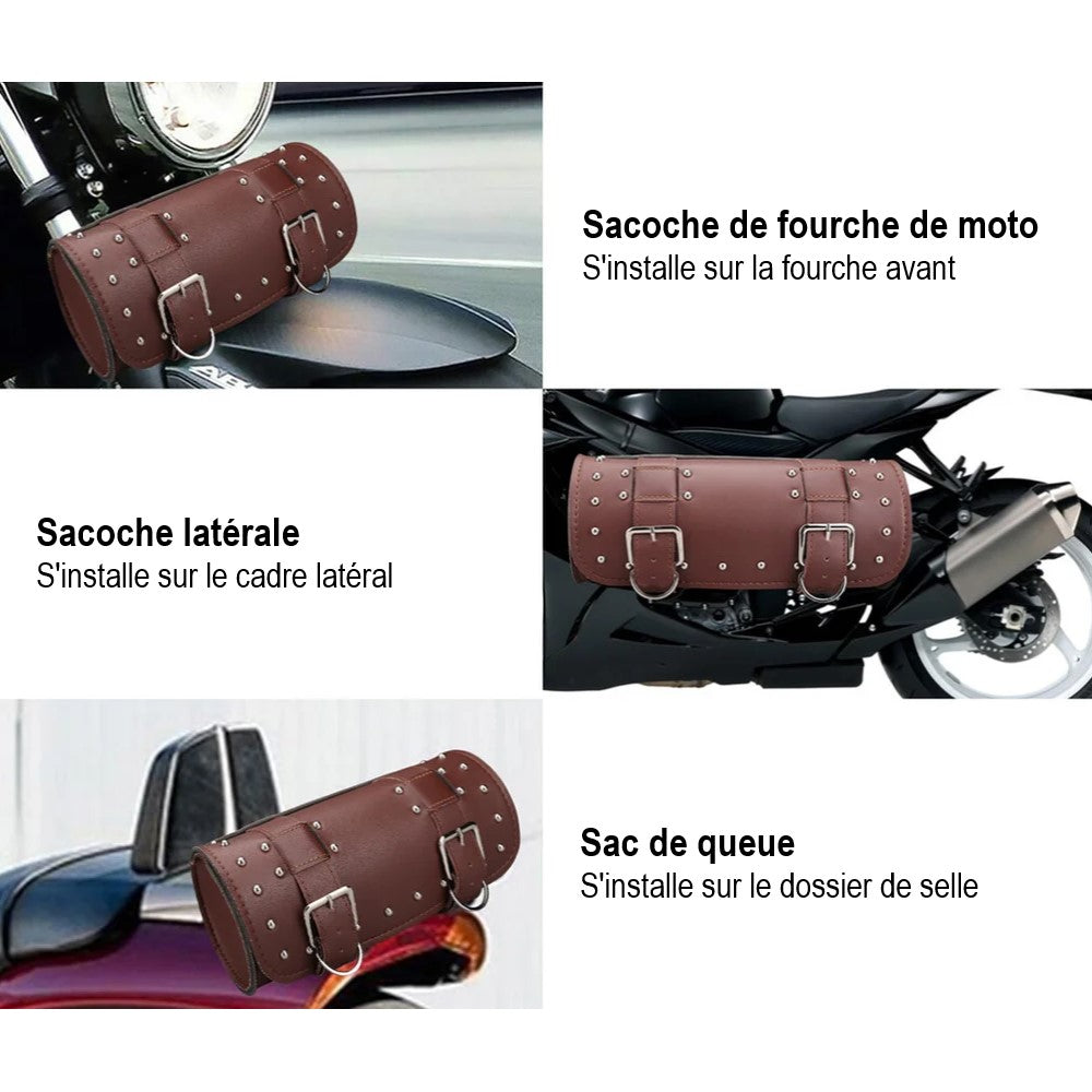 Motorcycle Fork Bags Spark Waterproof Saddlebags for Bikes