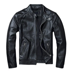 Mens Midseason Leather Jacket