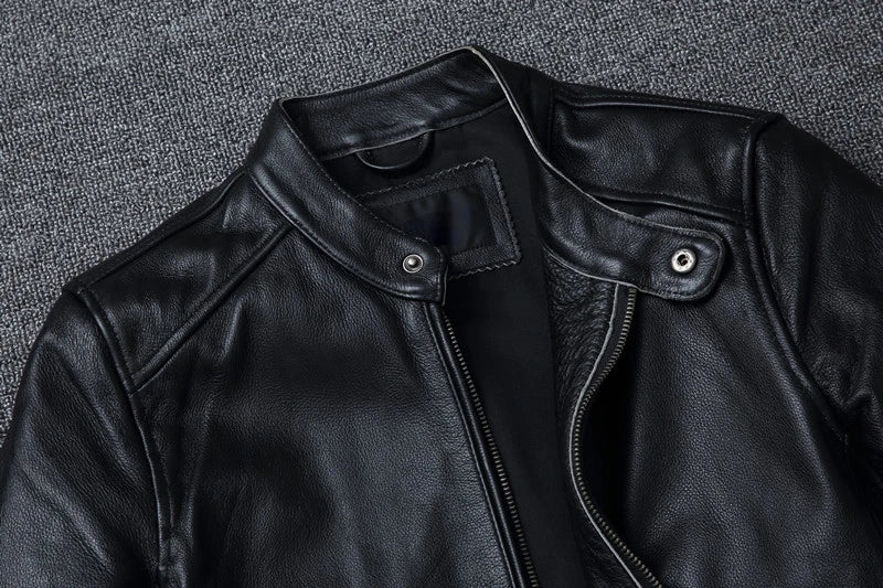 Mens Midseason Leather Jacket