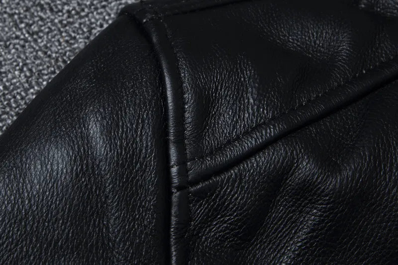 Mens Midseason Leather Jacket