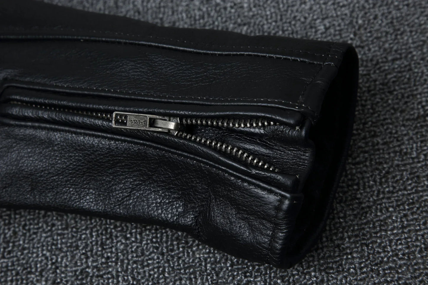 Mens Midseason Leather Jacket