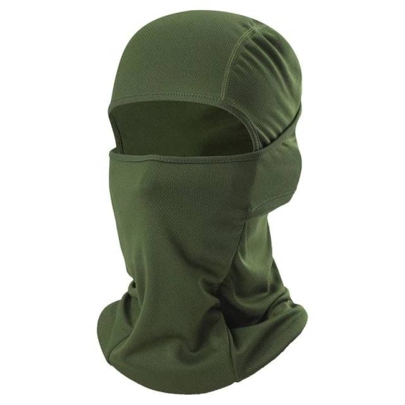 Army Green Motorcycle Balaclava Face Mask Outdoor Riding Gear