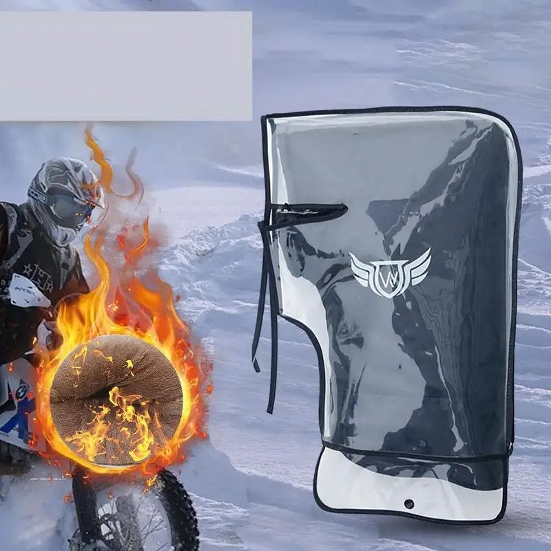 Waterproof Motorcycle and Scooter Handlebar Muffs Gloves Waterproof Hand Covers