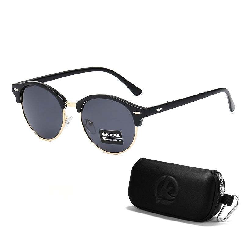 Polarized Motorcycle Sunglasses Mirror Vintage Style