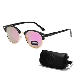 Polarized Motorcycle Sunglasses Mirror Vintage Style