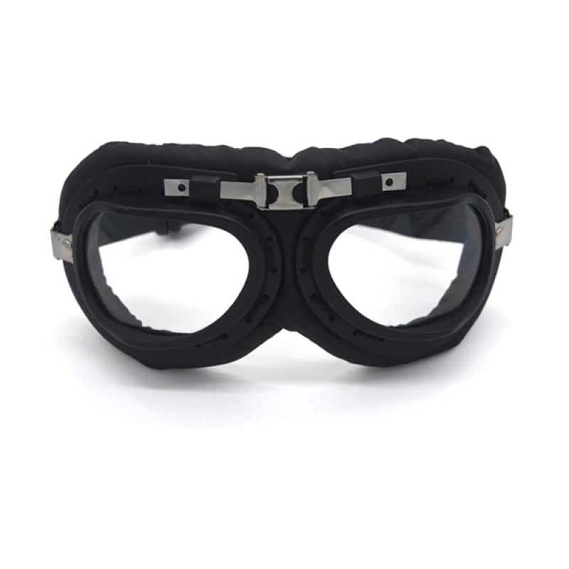 Motorcycle Goggles Dark Tint UV Protection Riding Eyewear