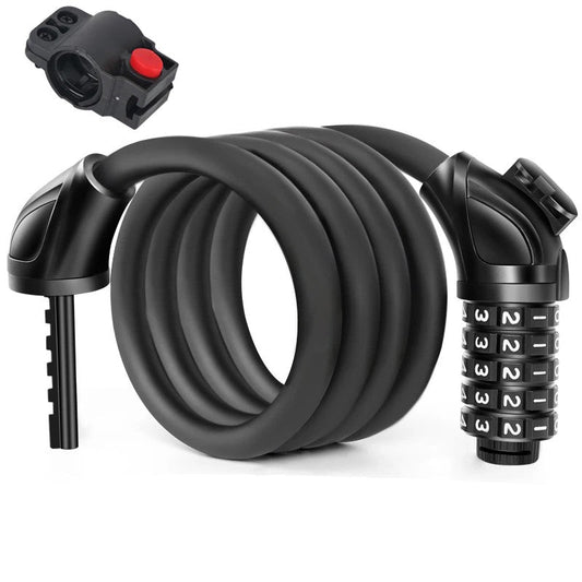 Motorcycle Security Cable Lock Anti Theft Bike Cable