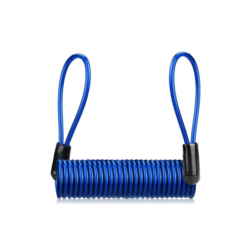 Motorcycle Security Cable Lock Anti Theft Heavy Duty Steel Bike Lock