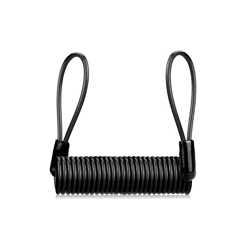 Motorcycle Security Cable Lock Anti Theft Heavy Duty Steel Bike Lock