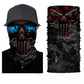 The Punisher Motorcycle Neck Gaiter Face Mask Scarf Dust Wind Protection