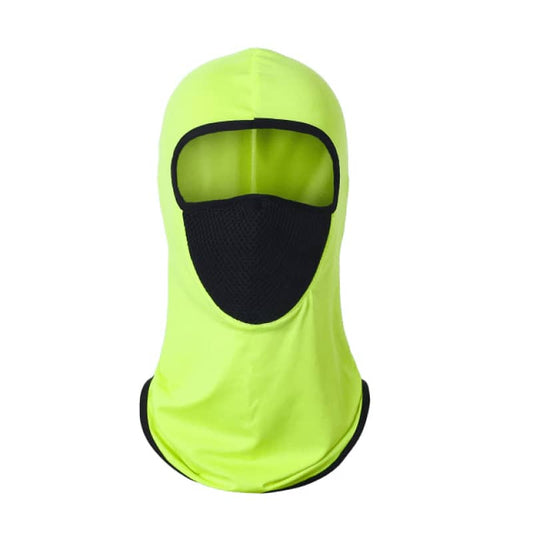 Fluorescent Green Motorcycle Balaclava Helmet Liner