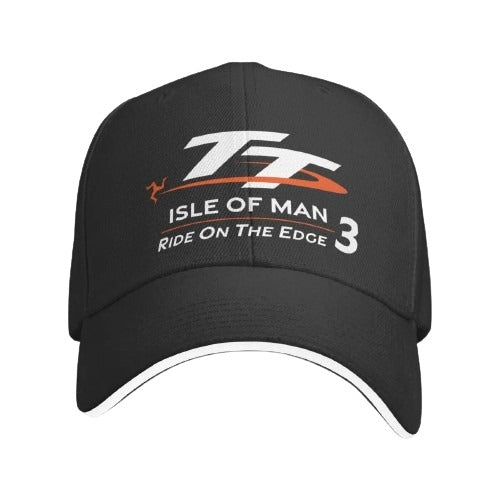 TT3 Isle of Man Motorcycle Racing Cap