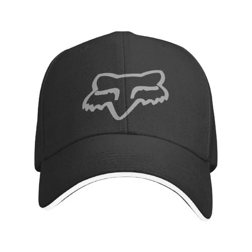 Fox Motorcycle Cap for Men and Women Motorbike Hat Unisex