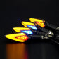 Motorcycle Rear Drop-Shaped Turn Signal Lights LED Indicators