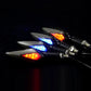 Motorcycle Rear Drop-Shaped Turn Signal Lights LED Indicators