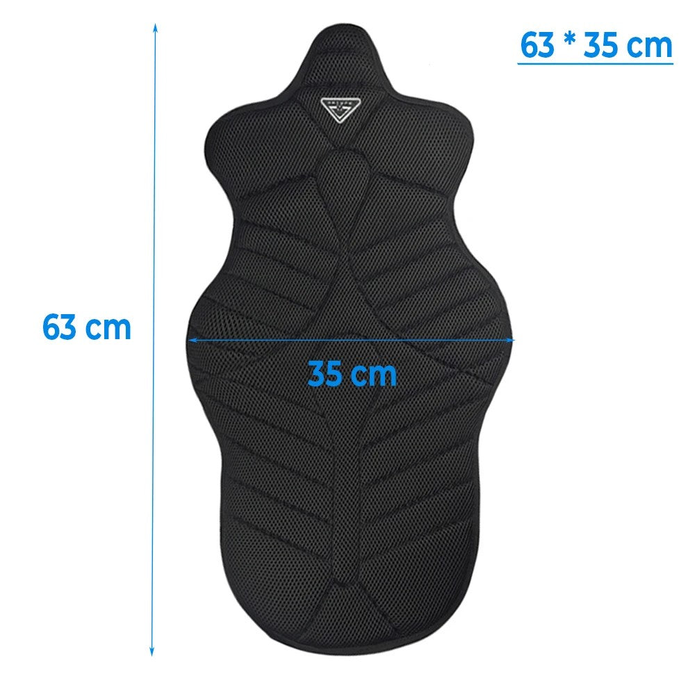 Motorcycle Seat Cushion Comfort Quick Release Strap