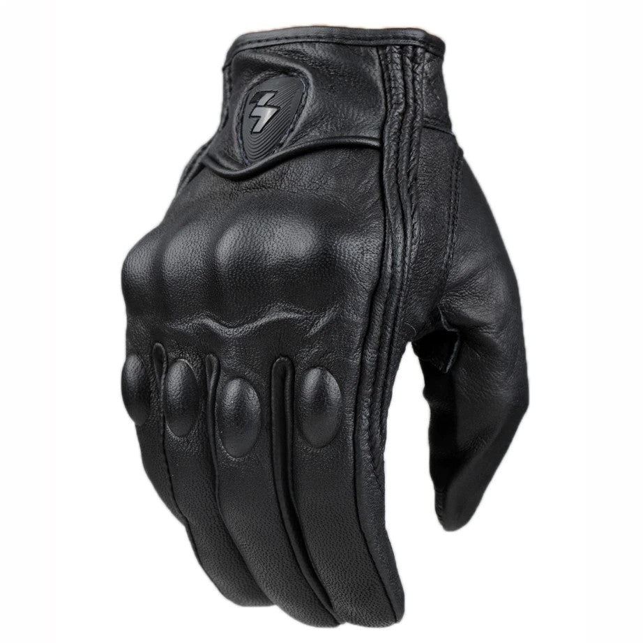 Arias Leather Motorcycle Gloves Mens and Womens Riding Gloves