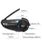 Bluetooth Motorcycle Intercom with Handlebar Controls and Speakerphone Communication System