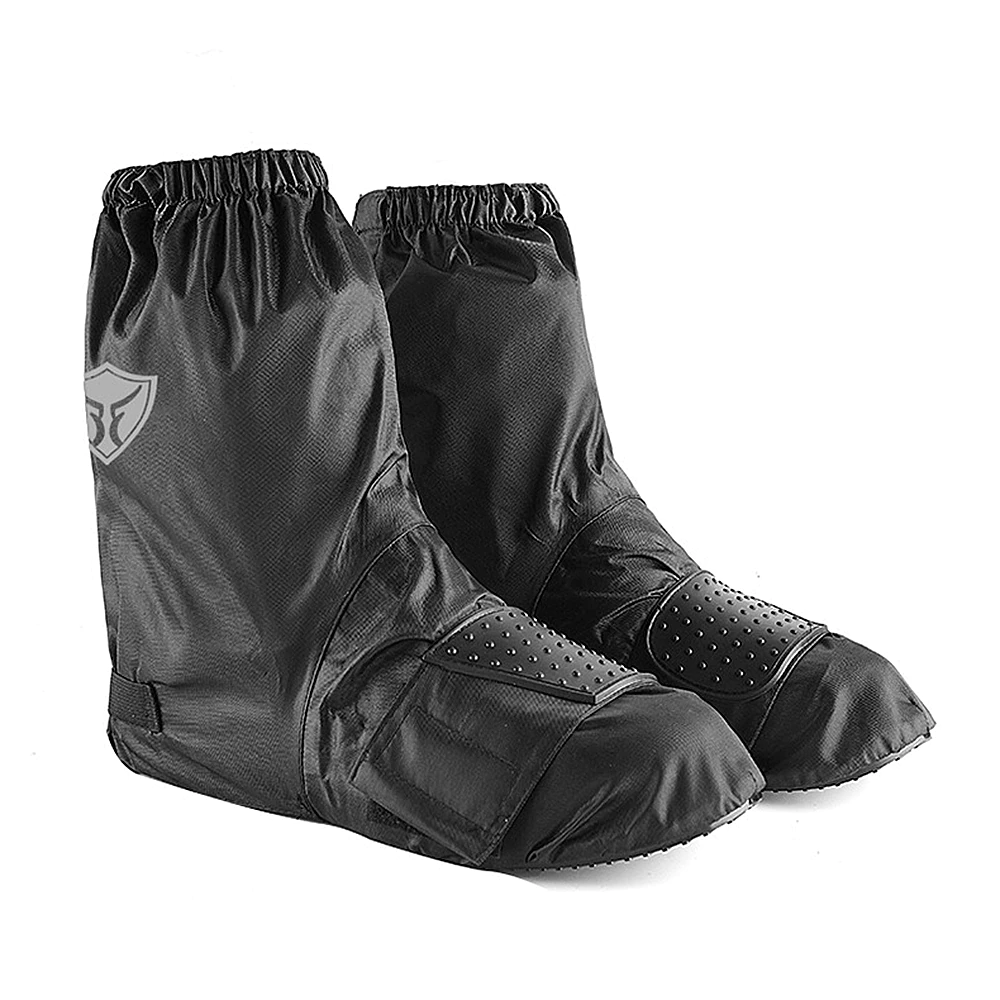 Reinforced Motorcycle Boot Covers Durable Waterproof Protection