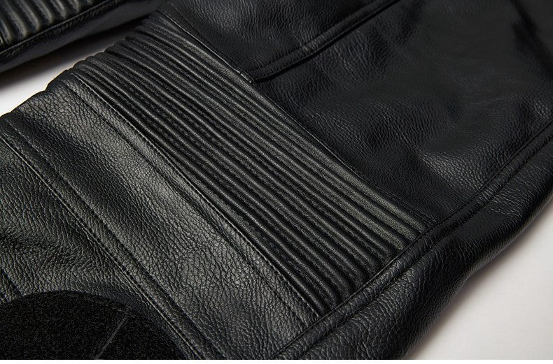 Womens Motorcycle Leather Pants Riding Biker Trousers