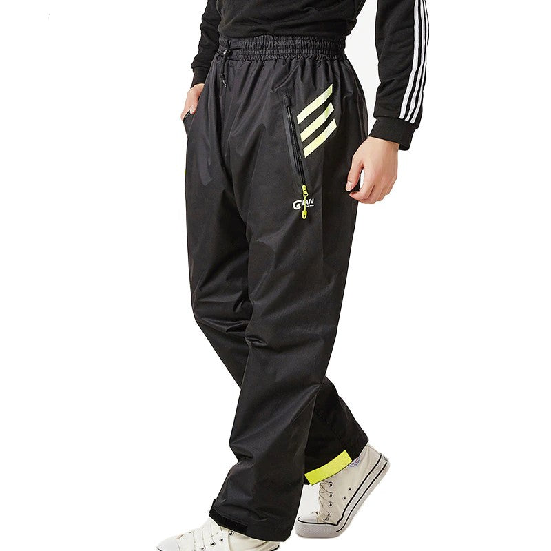 Black Waterproof Motorcycle Riding Pants