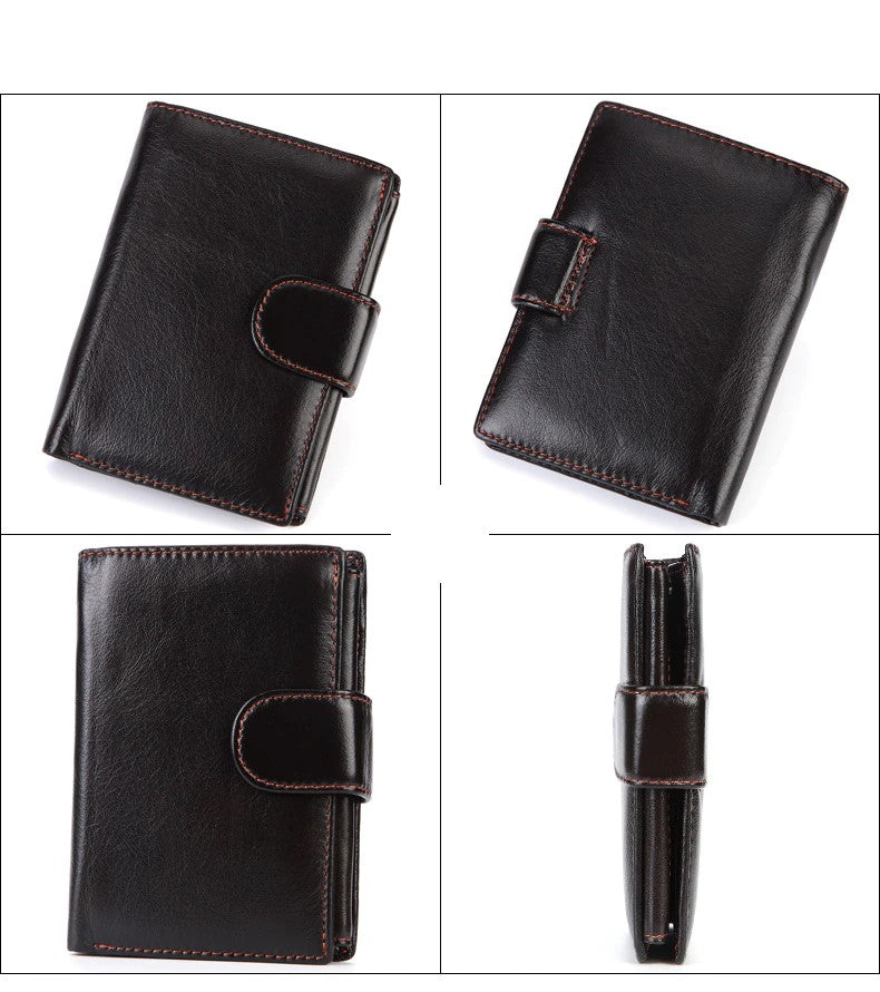 Biker Wallet Tyma RFID Blocking Leather Motorcycle Wallet