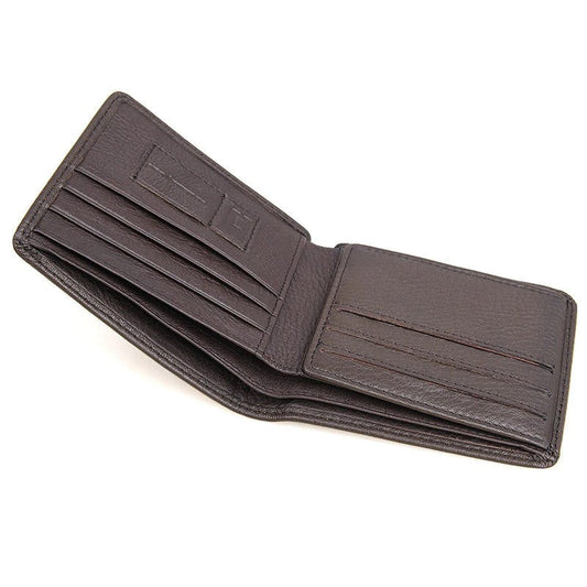 Biker Wallet Guardisen Mens Leather RFID Blocking Slim Wallet