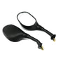 Rounded Scooter Handlebar Mirrors