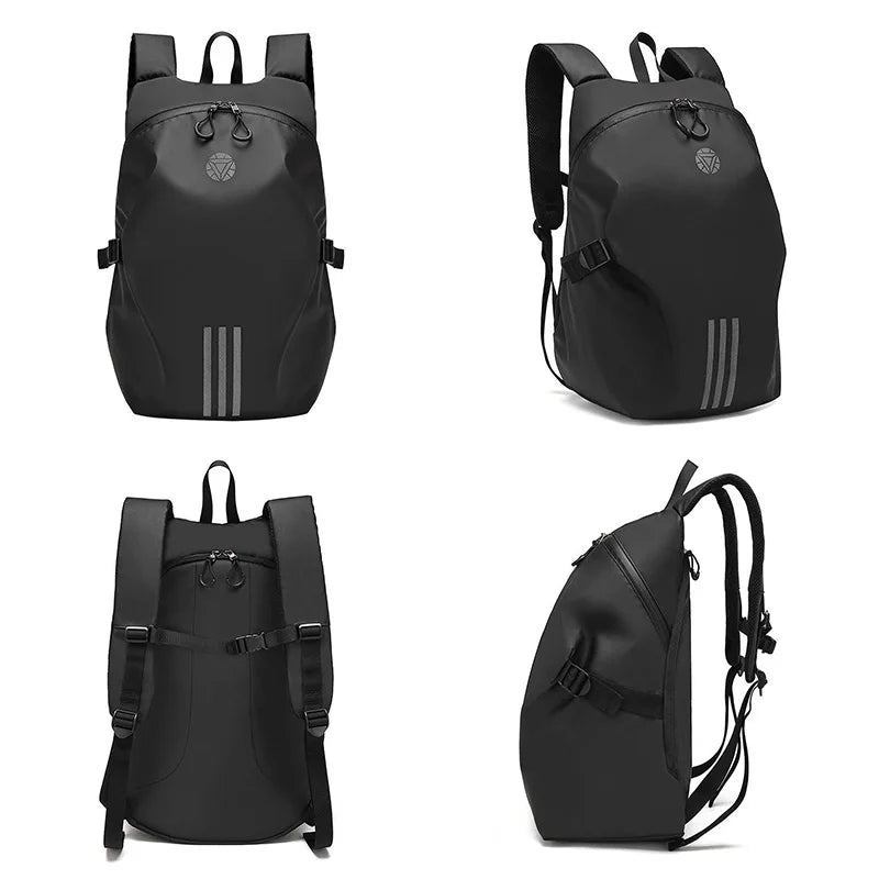 Waterproof Motorcycle Backpack Helmet Carrier for Riders