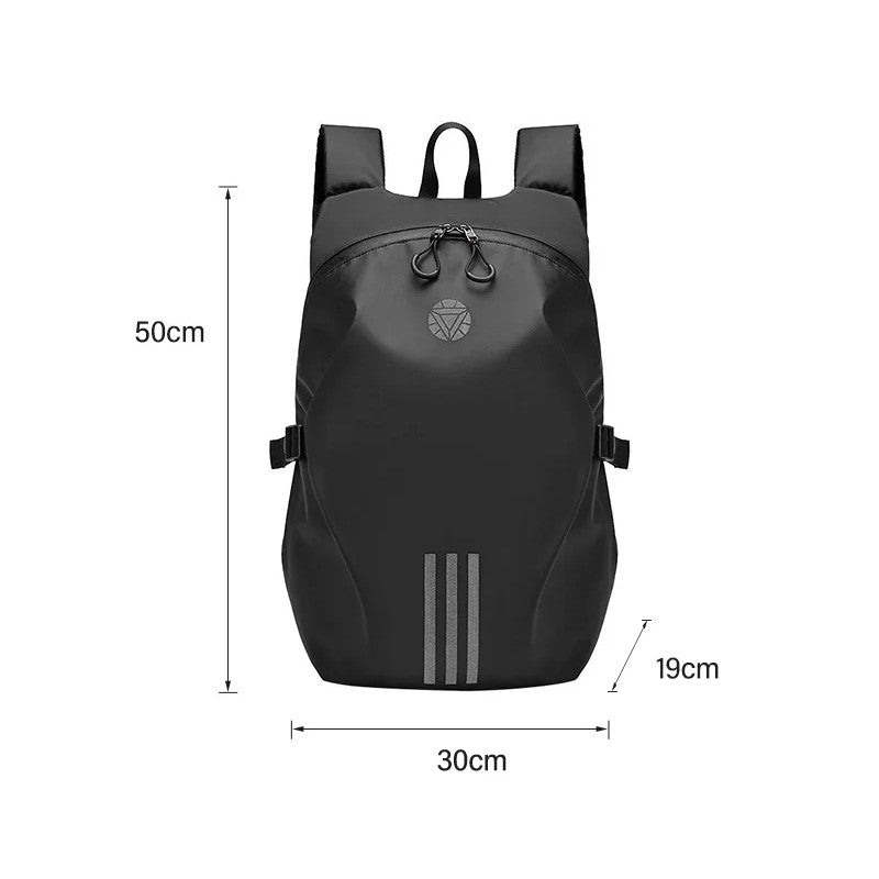 Waterproof Motorcycle Backpack Helmet Carrier for Riders