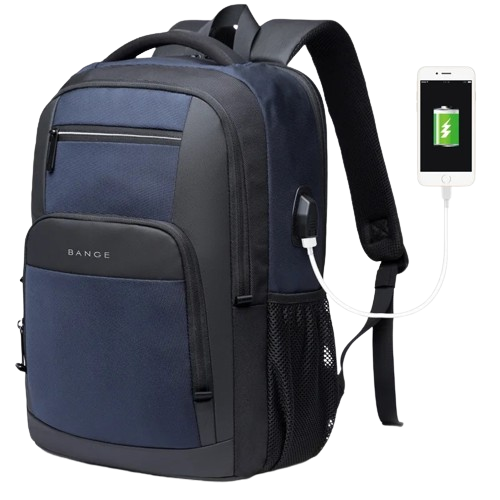 Large Capacity Motorcycle Backpack with USB Charging Port
