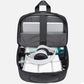 Large Capacity Motorcycle Backpack with USB Charging Port