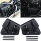 Leather Motorcycle Saddlebag Set of 2