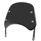 Black Motorcycle Windshield Wind Deflector