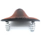 Brown Bobber Motorcycle Seat Comfortable Saddle for Cruiser Bikes