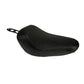 Black Leather Motorcycle Seat