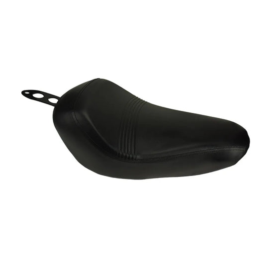 Black Leather Motorcycle Seat