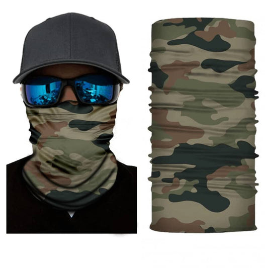 Military Style Motorcycle Neck Gaiter Face Mask for Bikers