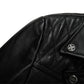 Mens Black Leather Biker Jacket Perfecto Style
