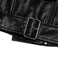 Womens Studded Biker Jacket Classic Leather Moto Perfecto