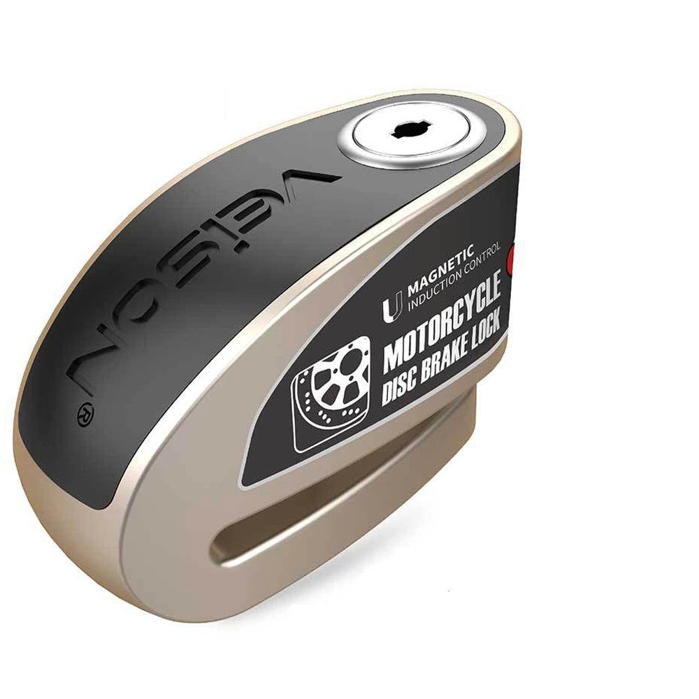 Motorcycle Lock with Alarm Security Anti Theft Device for Bikes