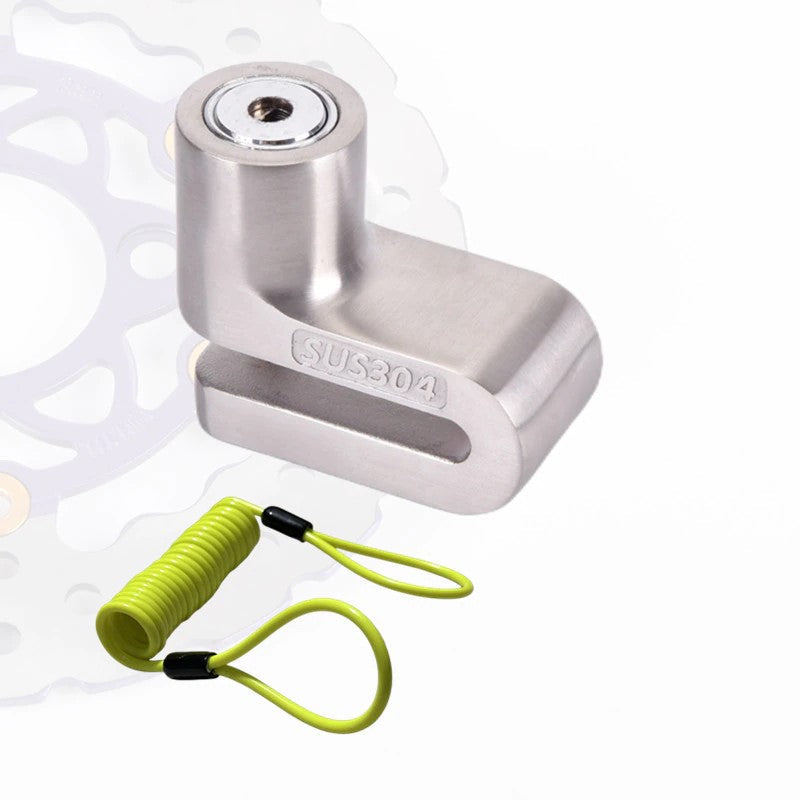 Motorcycle and Scooter Disc Lock with Cable Security Anti-Theft
