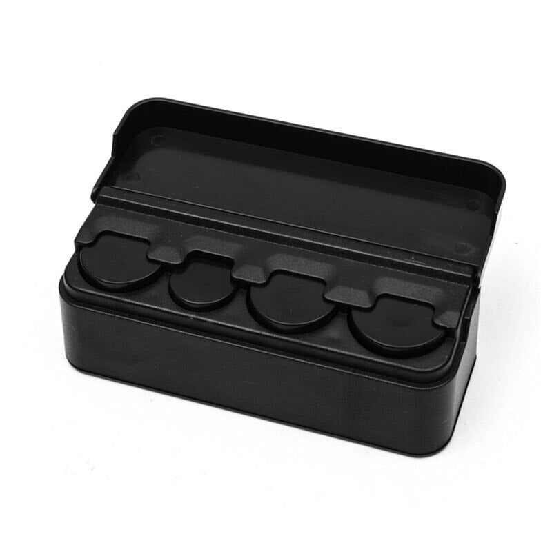 Car Coin Organizer Holder Tray for Vehicle Dashboard Storage